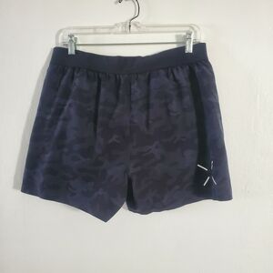 Ten Thousand Interval Short, Lined Black Camo Large 4.5" Inseam